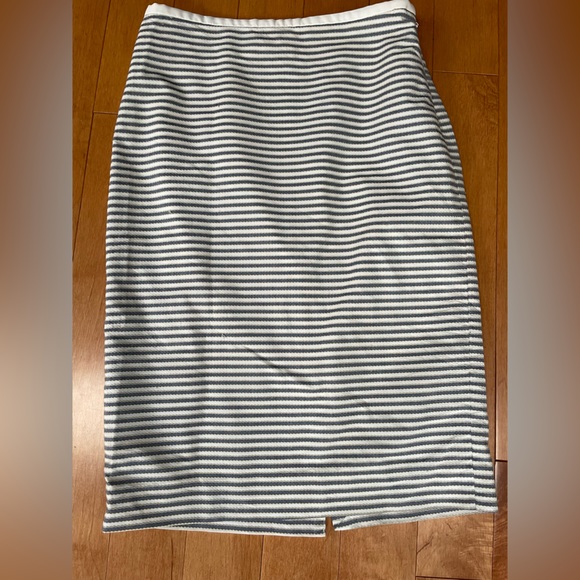 The Limited- Striped Pencil Skirt -Size 0 - Picture 1 of 5